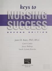 Tapa de Keys to nursing success