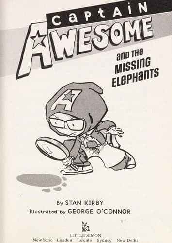 Tapa de Captain Awesome and the missing elephants