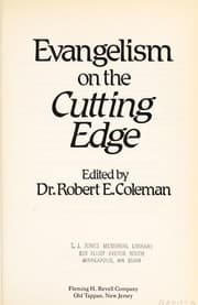 Tapa de Evangelism on the cutting edge