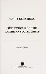 Tapa de Family questions