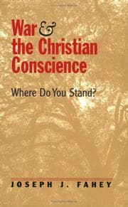 Tapa de War and the Christian Conscience