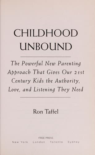 Tapa de Childhood unbound