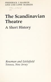 Tapa de The Scandinavian theatre