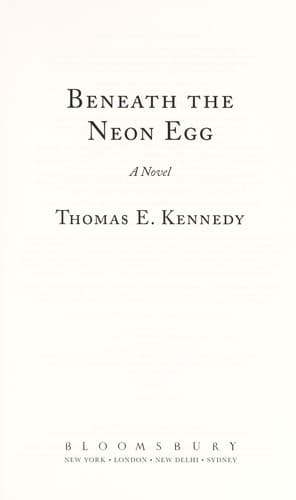 Tapa de Beneath the neon egg