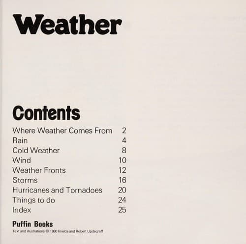 Tapa de Weather