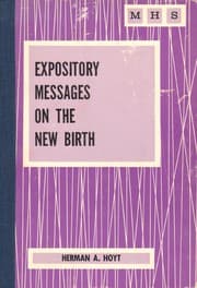 Tapa de Expository messages on the new birth