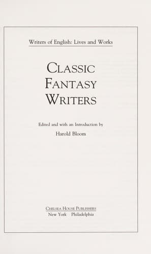 Tapa de Classic fantasy writers