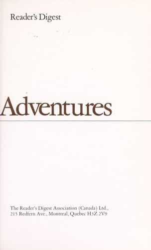 Tapa de Great Canadian adventures