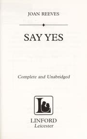 Tapa de Say yes