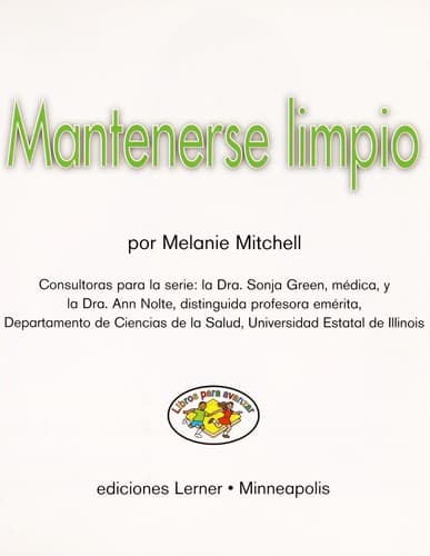 Tapa de Mantenerse limpio (Staying Clean)