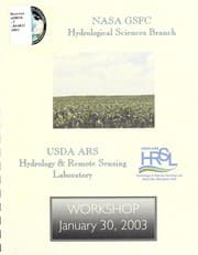 Tapa de NASA GSFC Hydrological Sciences Branch