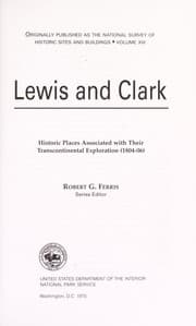 Tapa de Lewis & Clark