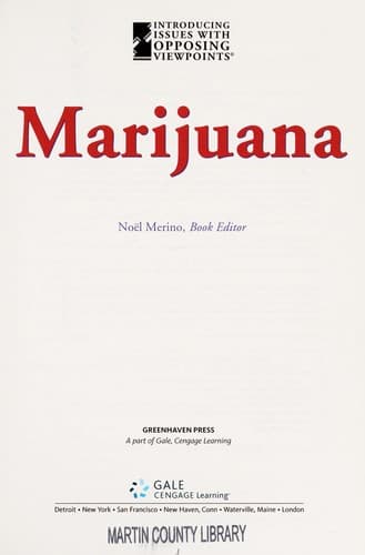 Tapa de Marijuana