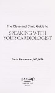 Tapa de The Cleveland Clinic guide to speaking with your cardiologist