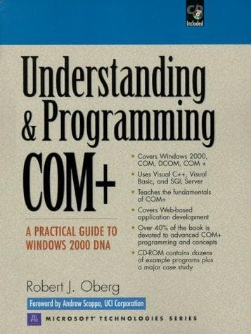 Tapa de Understanding and Programming COM+