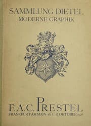 Tapa de Meister-Werke, moderner Graphik