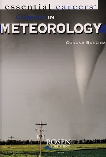 Tapa de Careers in meteorology