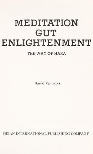 Tapa de Meditation gut enlightenment