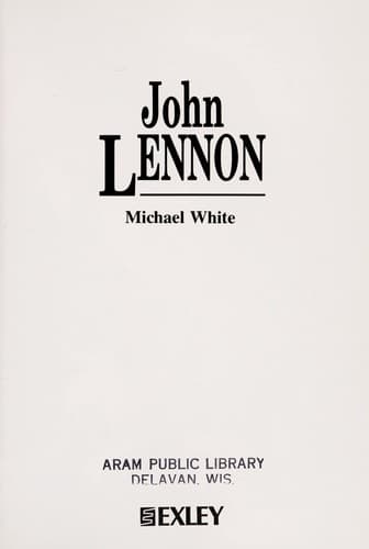 Tapa de John Lennon