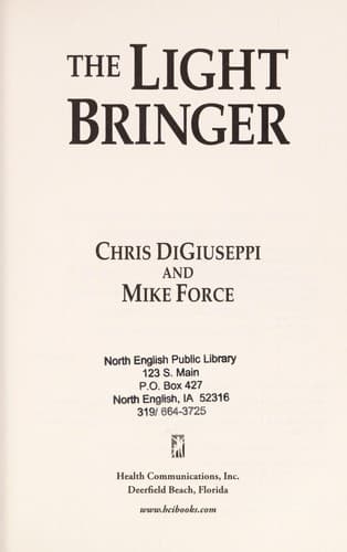 Tapa de The light bringer