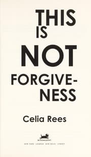 Tapa de This is not forgiveness