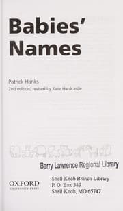 Tapa de Babies' names