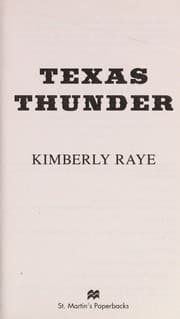 Tapa de Texas thunder