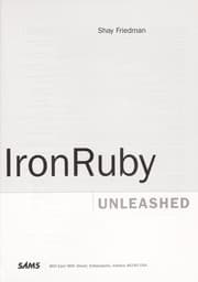 Tapa de IronRuby unleashed