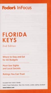 Tapa de Florida Keys