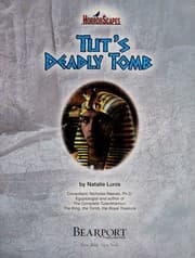 Tapa de Tut's deadly tomb