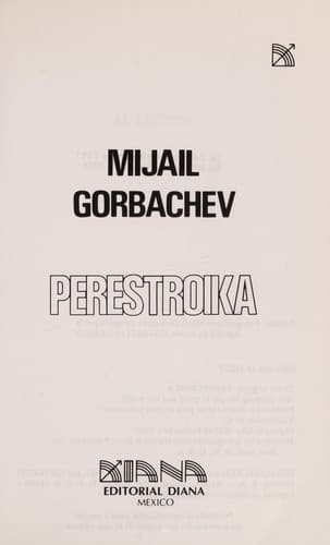 Tapa de Perestroika