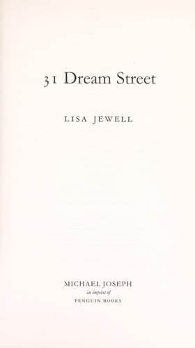 Tapa de 31 Dream Street