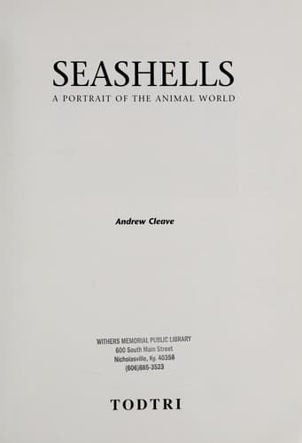 Tapa de Seashells