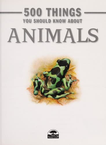 Tapa de 500 things you should know about animals