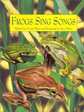 Tapa de Frogs Sing Songs (Charlesbridge)