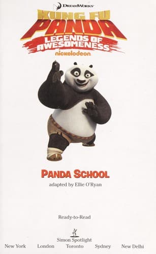 Tapa de Panda school