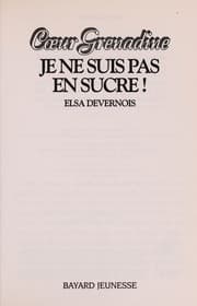 Tapa de Je ne suis pas en sucre nø335