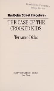 Tapa de The Baker Street Irregulars in the case of the crooked kids