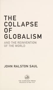 Tapa de The collapse of globalism