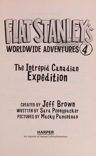 Tapa de The intrepid Canadian expedition