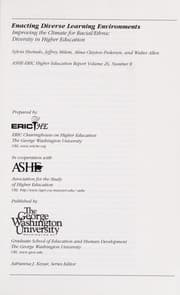Tapa de Enacting diverse learning environments