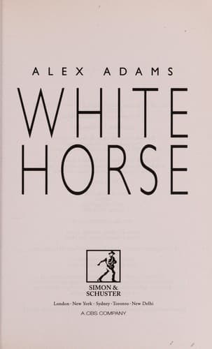 Tapa de White Horse