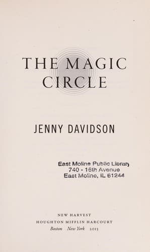 Tapa de The magic circle