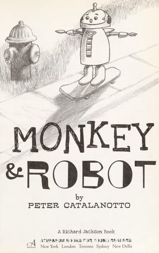 Tapa de Monkey and Robot