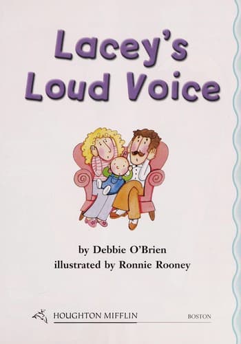 Tapa de Lacey's loud voice