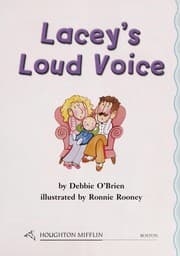 Tapa de Lacey's loud voice