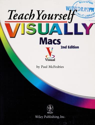 Tapa de Teach yourself visually Macs
