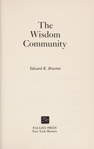 Tapa de The wisdom community