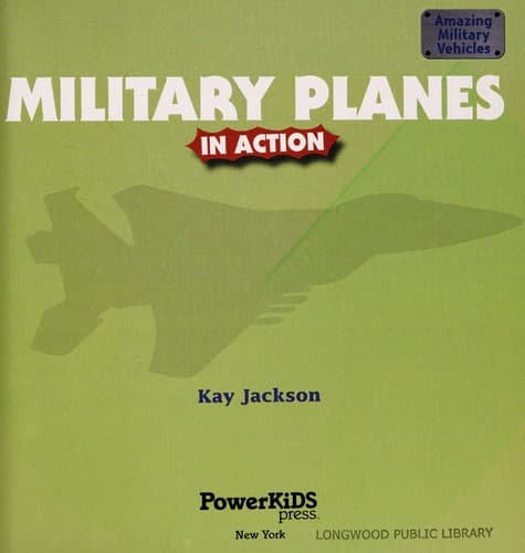 Tapa de Military planes in action