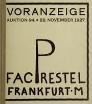 Tapa de Voranzeige